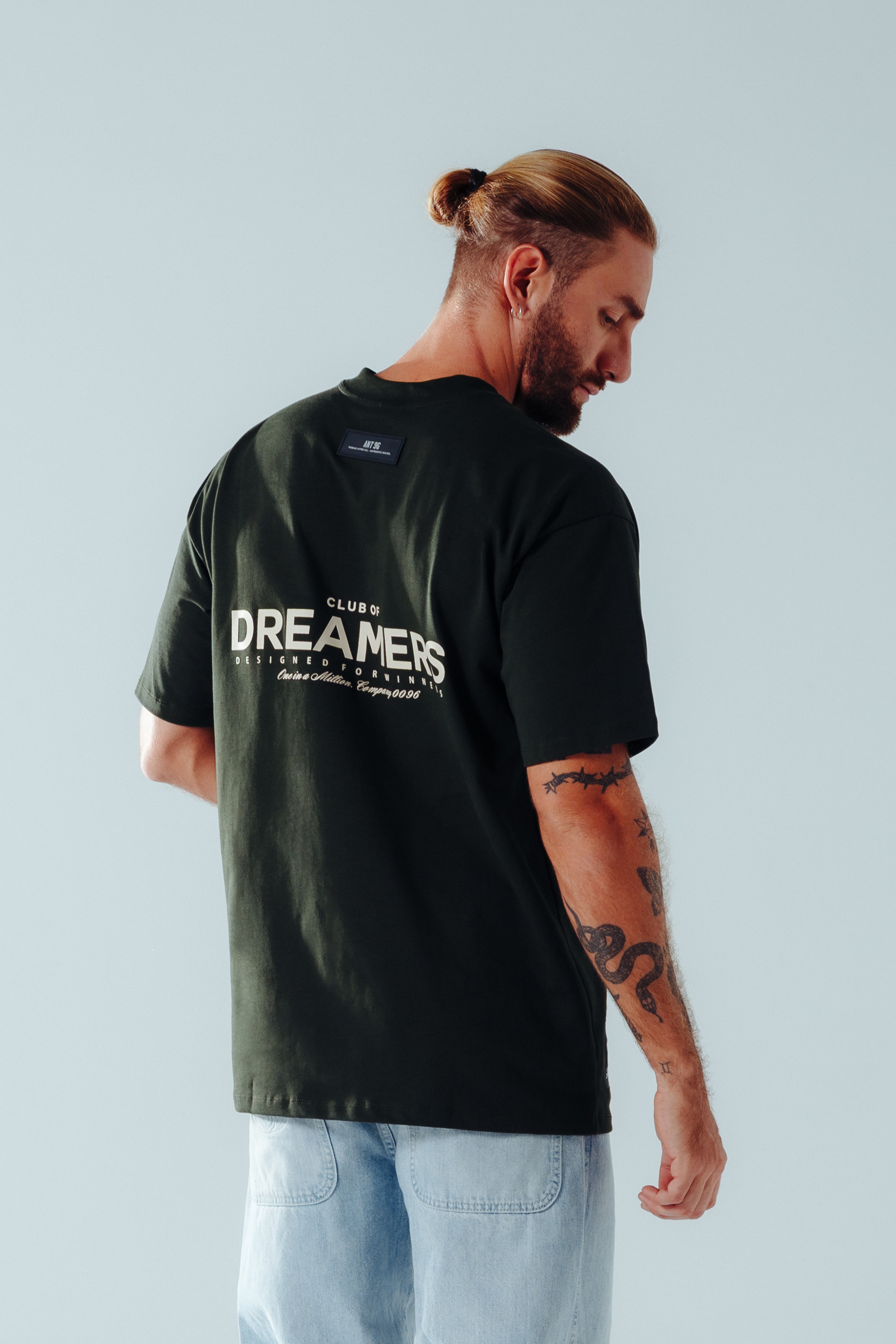 Dreamer Army Oversize T-Shirt Army Green