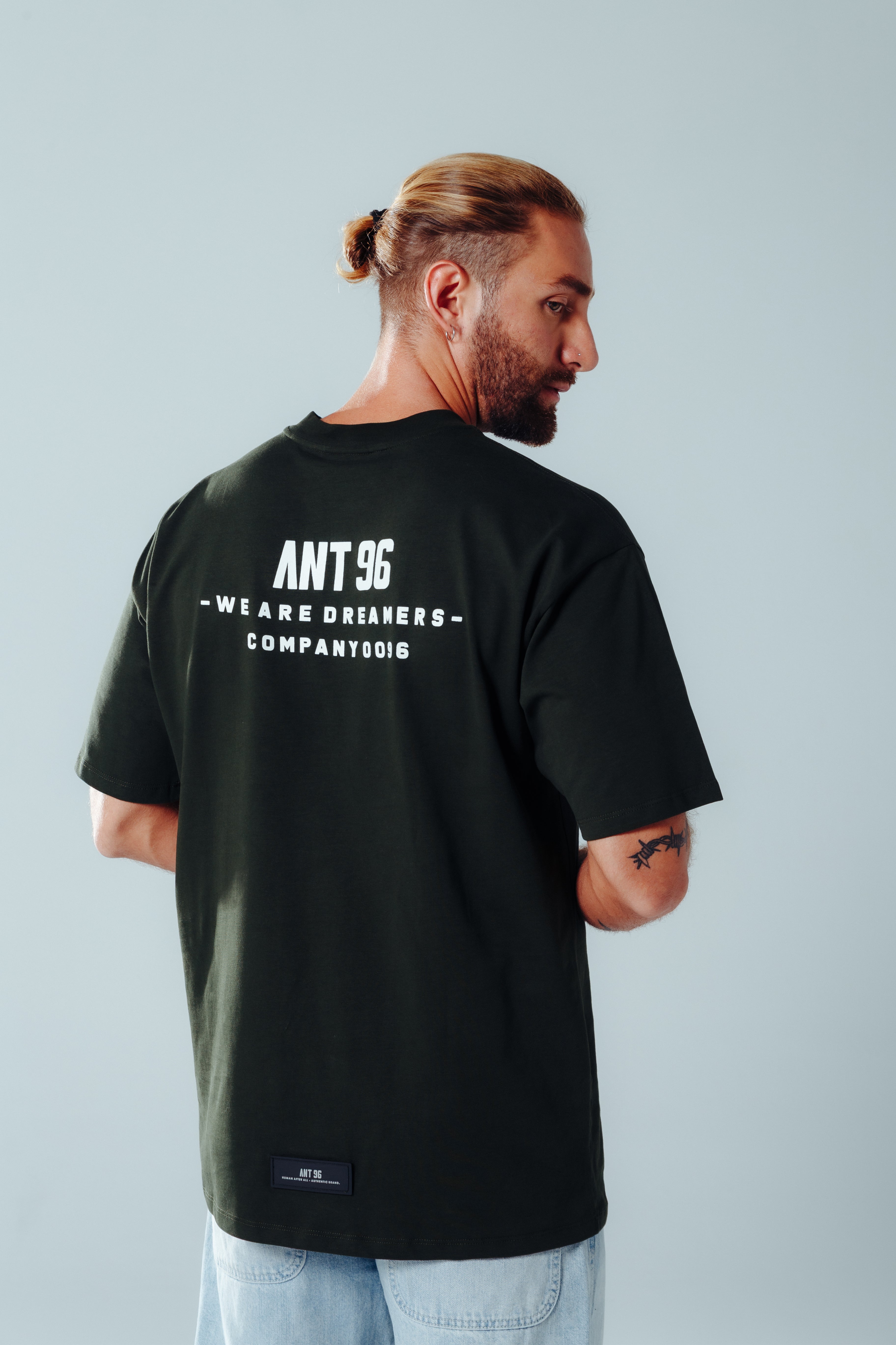 Essential Dreamers Oversize T-Shirt Army Green