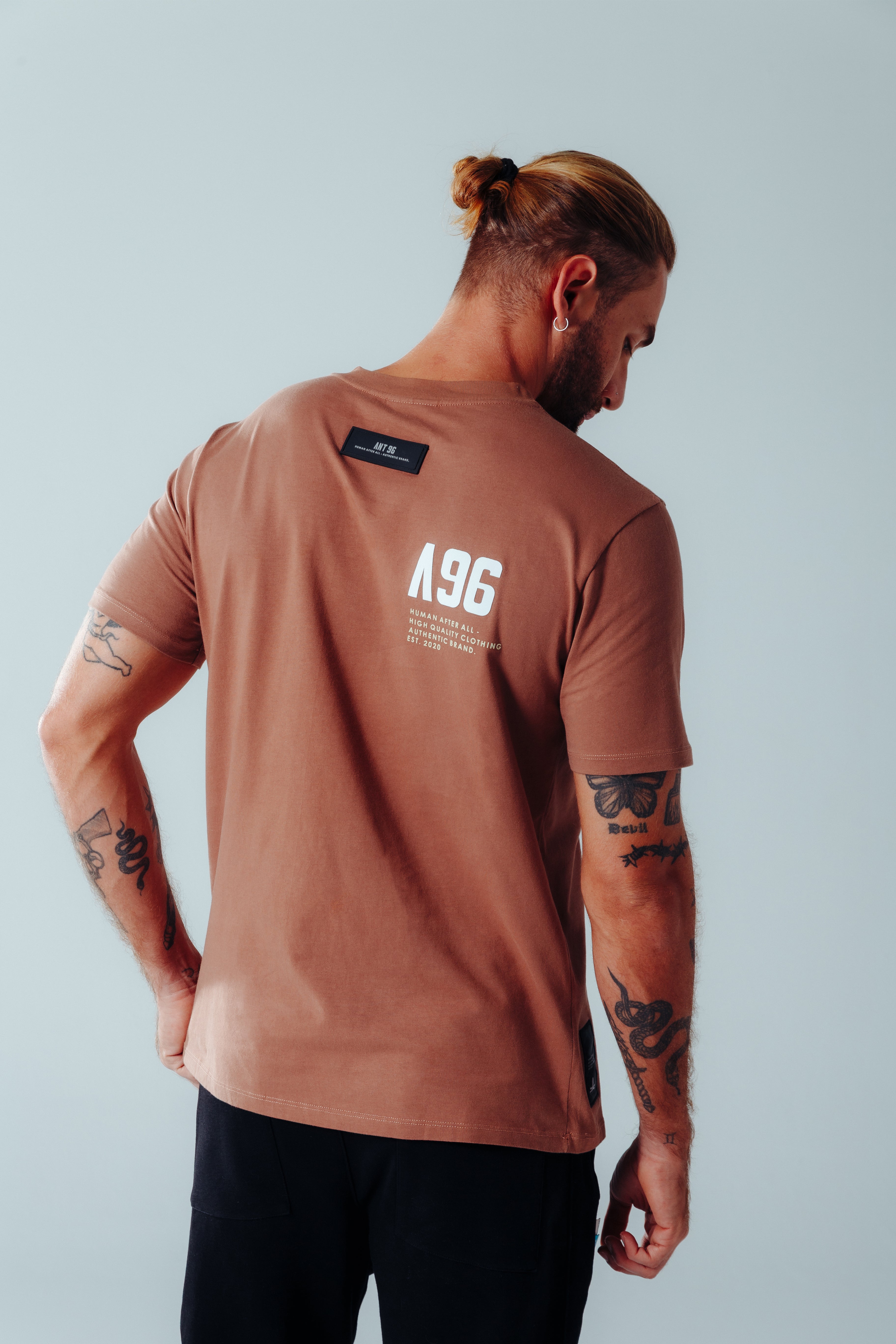 Alive Regular T-Shirt Brown