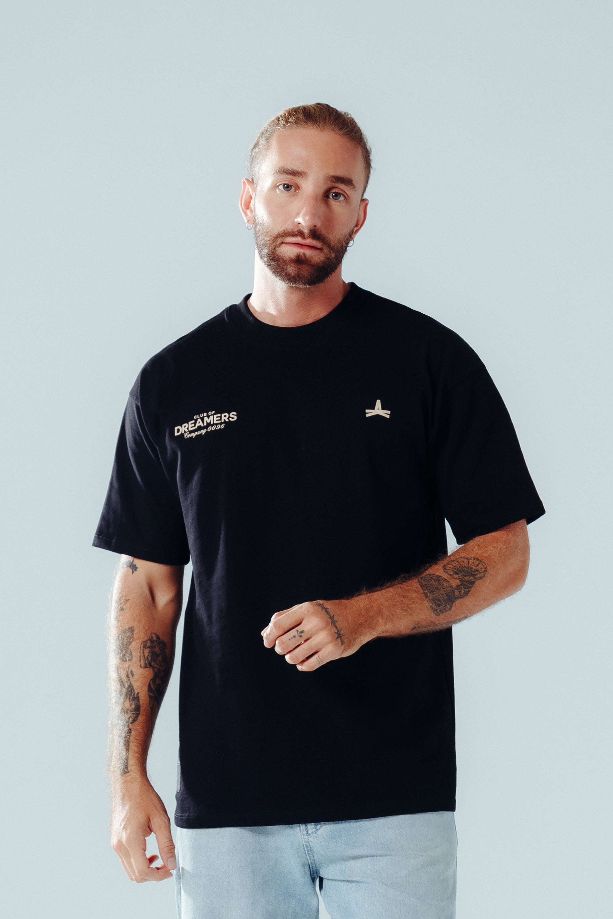 Dreamer Army Oversize T-Shirt Black