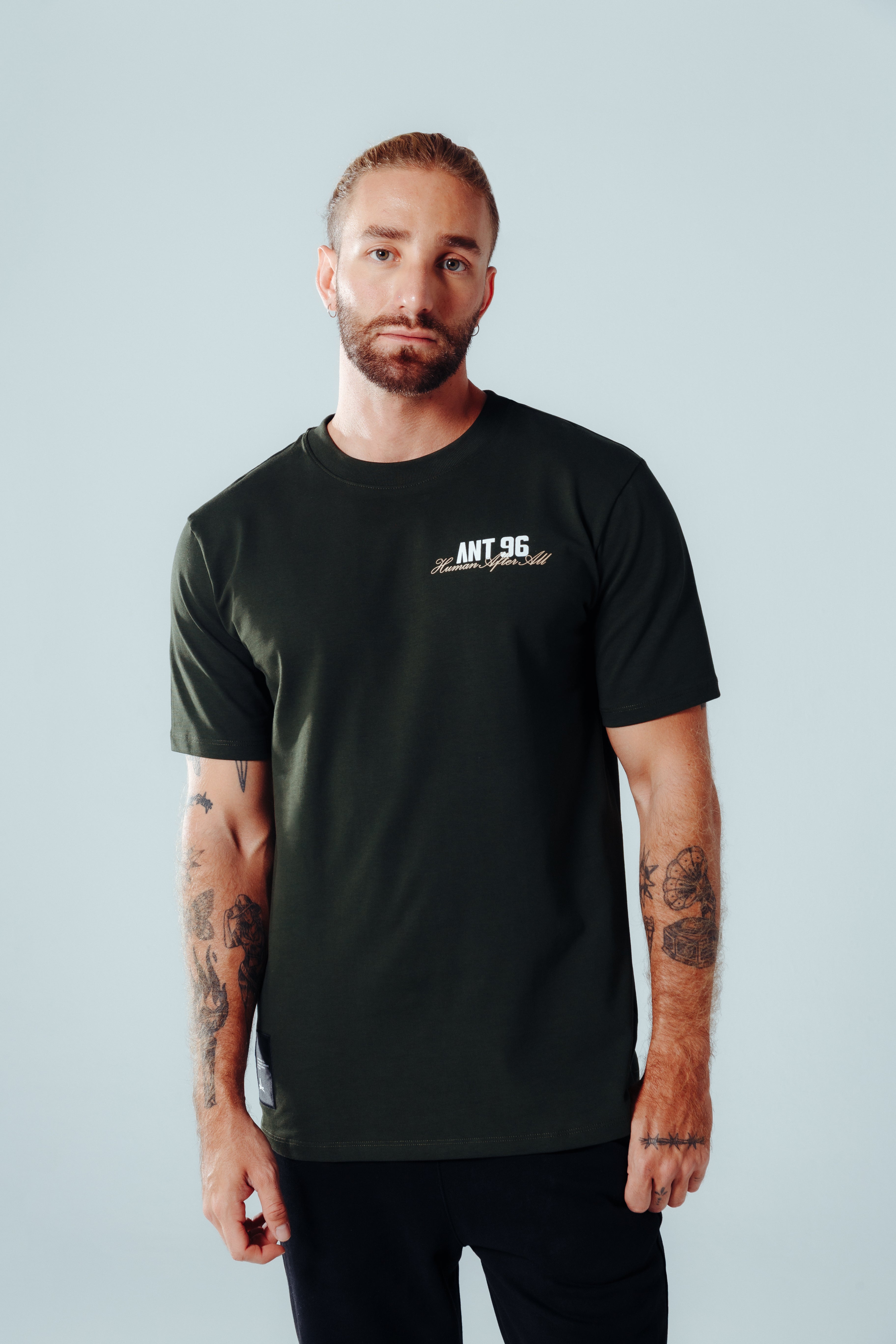 Human After All Regular T-Shirt Army Green