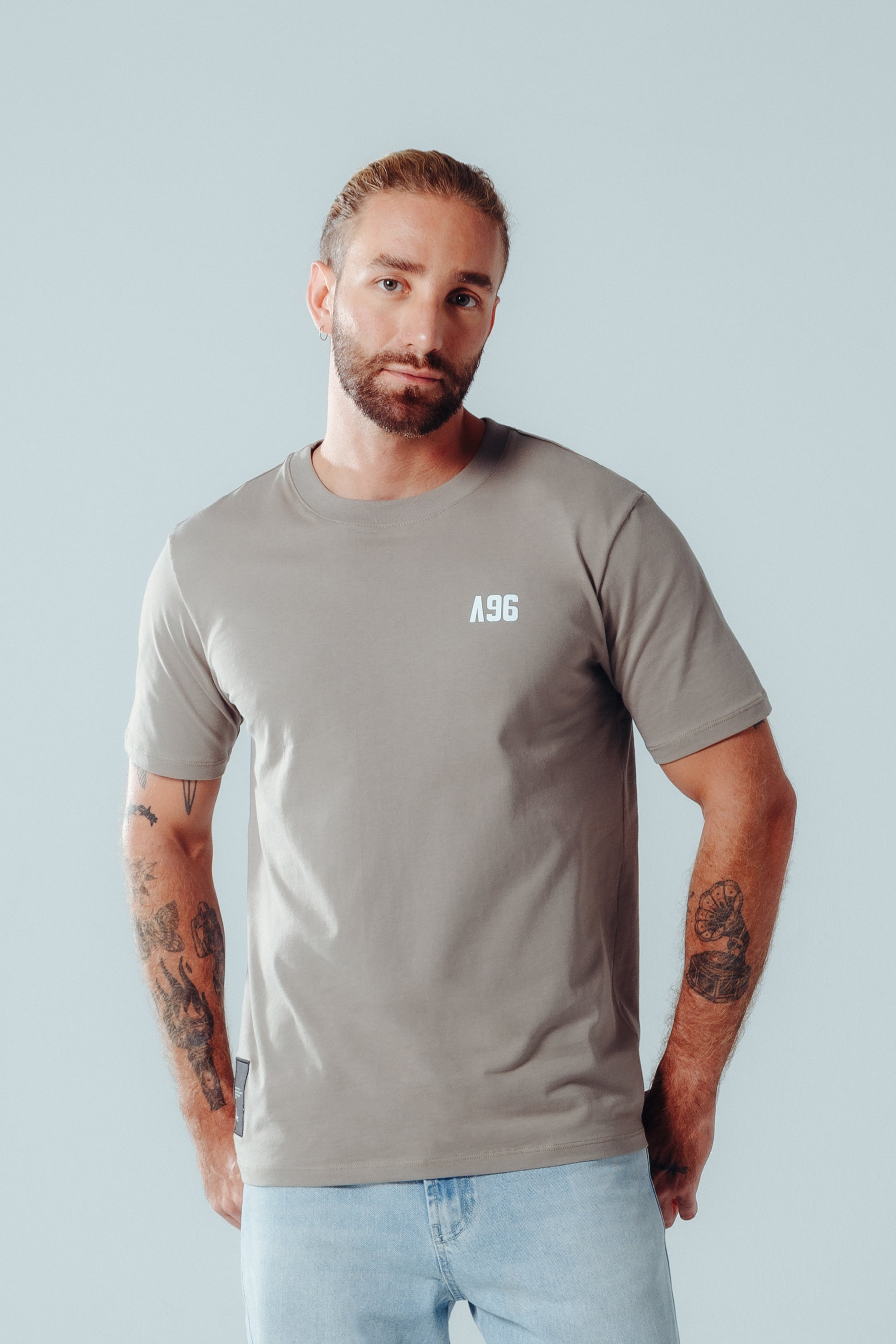 Alive Regular T-Shirt Taupe