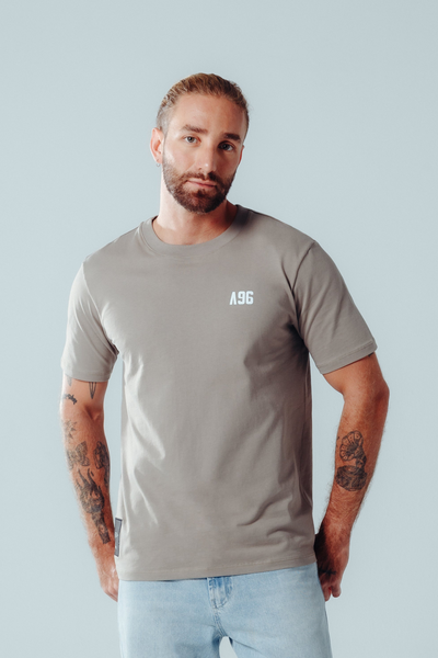 Alive Regular T-Shirt Taupe