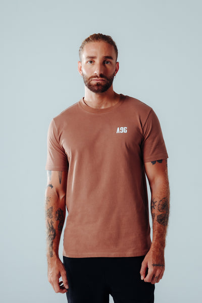 Alive Regular T-Shirt Brown